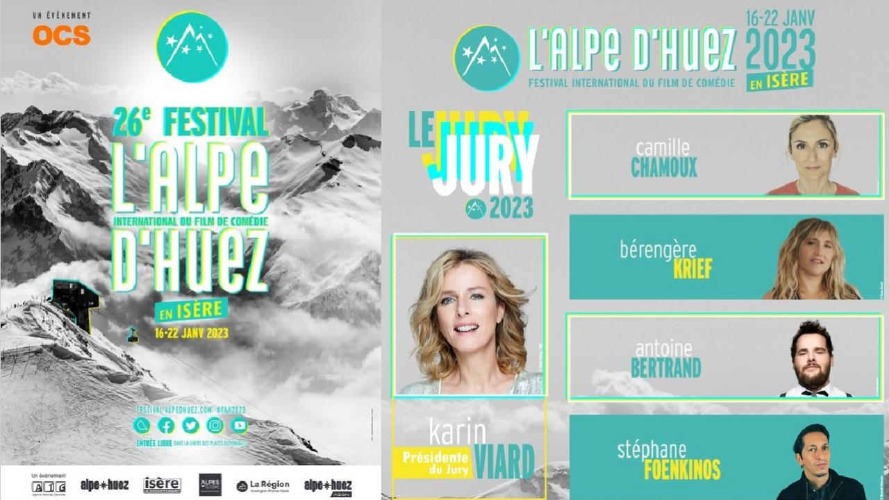 Le Festival de l'Alpe d'Huez dévoile son jury