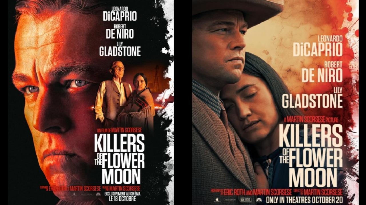 Deux belles affiches pour Killers of the Flower Moon, de Martin Scorsese