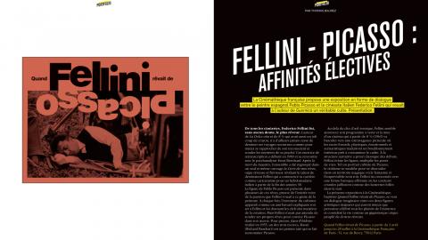 Première Classics n°7 : Portfolio sur l'exposition Fellini-Picasso
