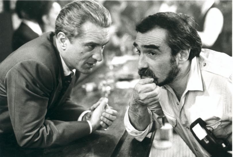 Martin Scorsese et Robert De Niro sur le tournage des Affranchis
